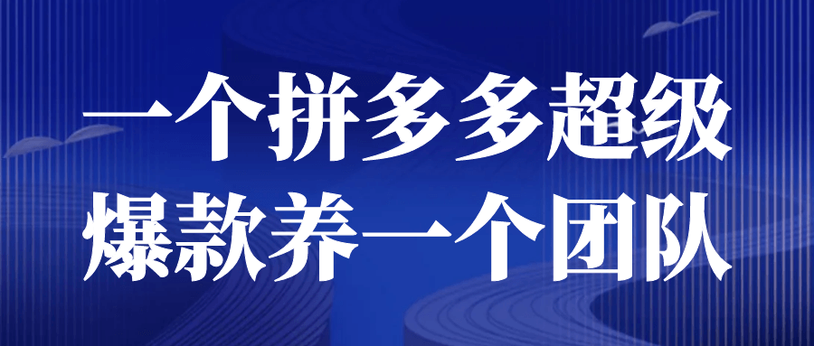 一个拼多多超级爆款养一个团队-趣奇资源网-第3张图片 一个拼多多超级爆款养一个团队-趣奇资源网-第3张图片